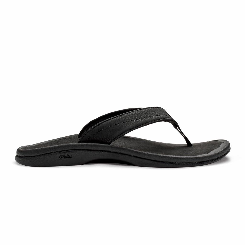 Sandalias Olukai ‘Ohana - Chanclas Mujer Negros 20135-279